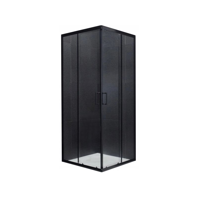 Promocja Mexen Rio kabina prysznicowa kwadratowa 90 x 90 cm, transparent, czarna – 8 wyprzedaż przecena