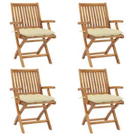 skladane-krzesla-ogrodowe-z-poduszkami-4-szt-drewno-tekowe