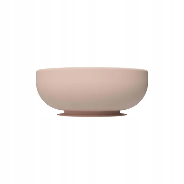 miska-silikonowa-kindaj-basic-cream-pink-stan-nowy