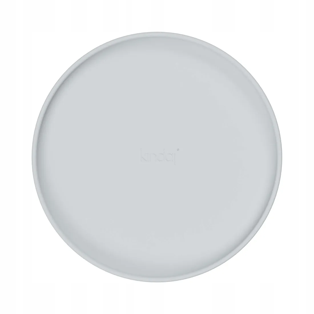 talerz-silikonowy-kindaj-basic-gray-violet-stan-nowy