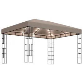 altana-ze-sznurem-lampek-led-4x3-m-kolor-taupe