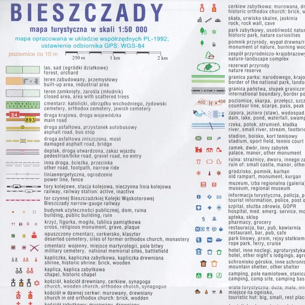 bieszczady-mapa-1-50-000-compass-2021-region-polska