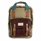plecak-codzienny-doughnut-macaroon-glossy-blocking-series-beige-maroon
