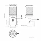 mikrofon-superlux-e205u-mkii-czarny-usb-statyw-model-e205umk2-stan-nowy