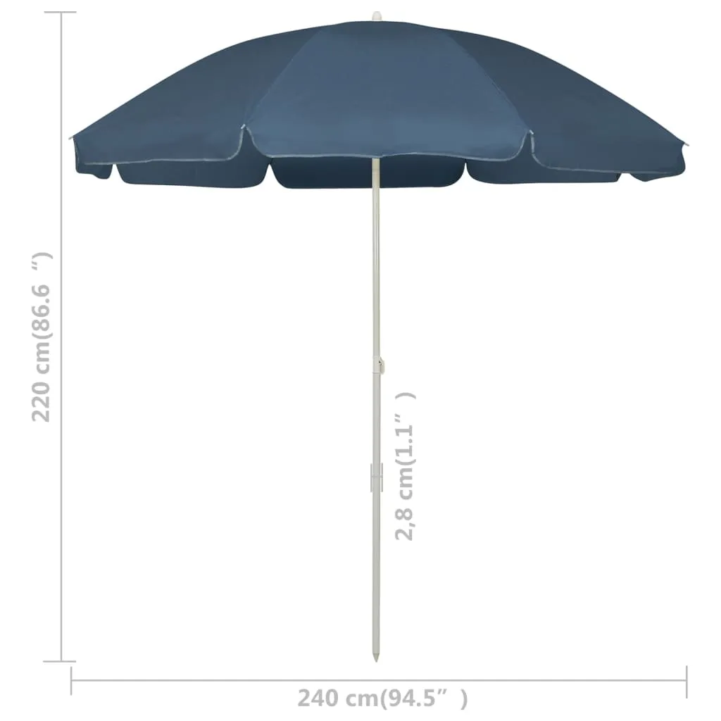 parasol-plazowy-niebieski-240-cm