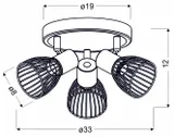 modo-plafon-3x40w-e14-czarny-chrom-stan-nowy