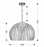 abuko-zwis-1x60w-e27-niebieski-stan-nowy