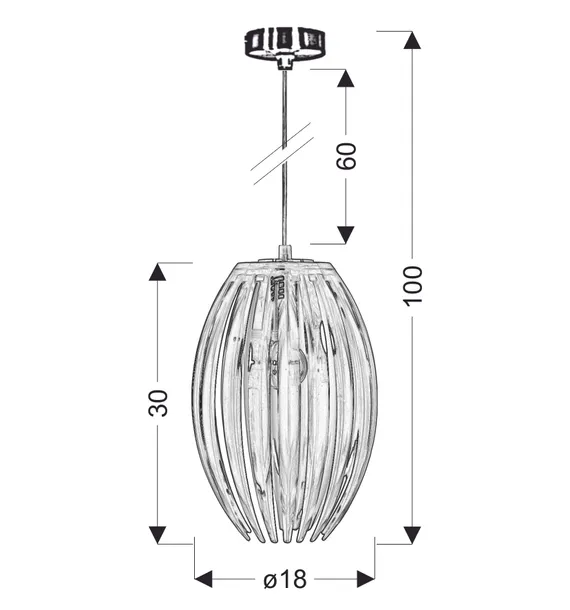 abuko-zwis-1x60w-e27-niebieski-maly-stan-nowy