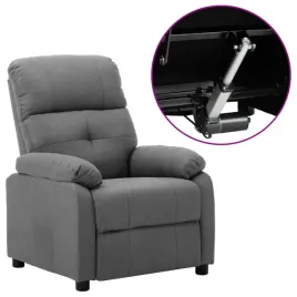 elektryczny-fotel-rozkladany-jasnoszary-obity-tkanina