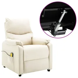 elektryczny-fotel-masujacy-kremowy-tkanina