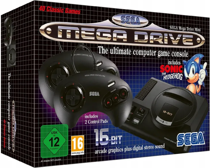 SEGA MEGA DRIVE+ワン SEGA Mega Drive 1 Konsole mit 4 Spielen - Starter-Set ## | eBay