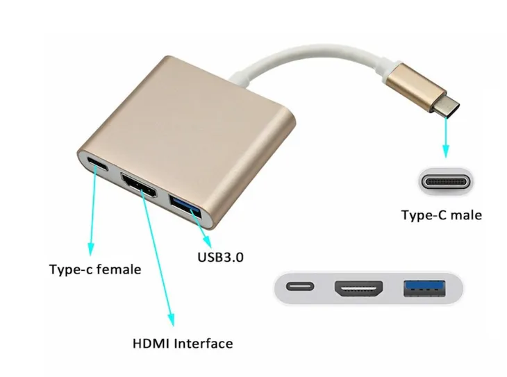 przejsciowka-adapter-usb-c-3-1-silver-stan-nowy