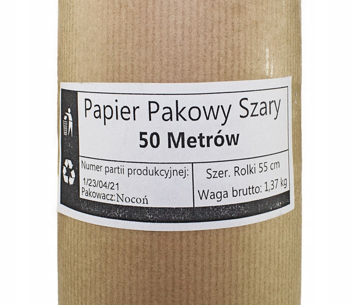 Papier Pakowy Kraft Do Prezent W Paczek Cm M Erli Pl