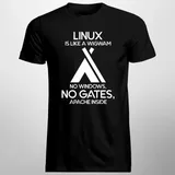 linux-is-like-a-wigwam-koszulka-dla-komputerowca-marka-inna