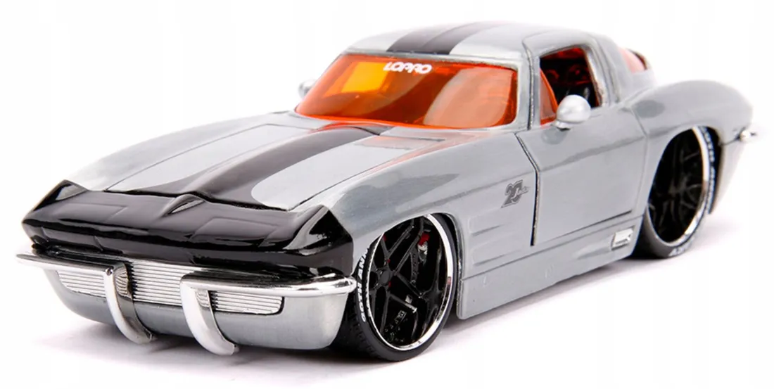 corvette-chevy-1963-sting-ray-model-jada-1-24