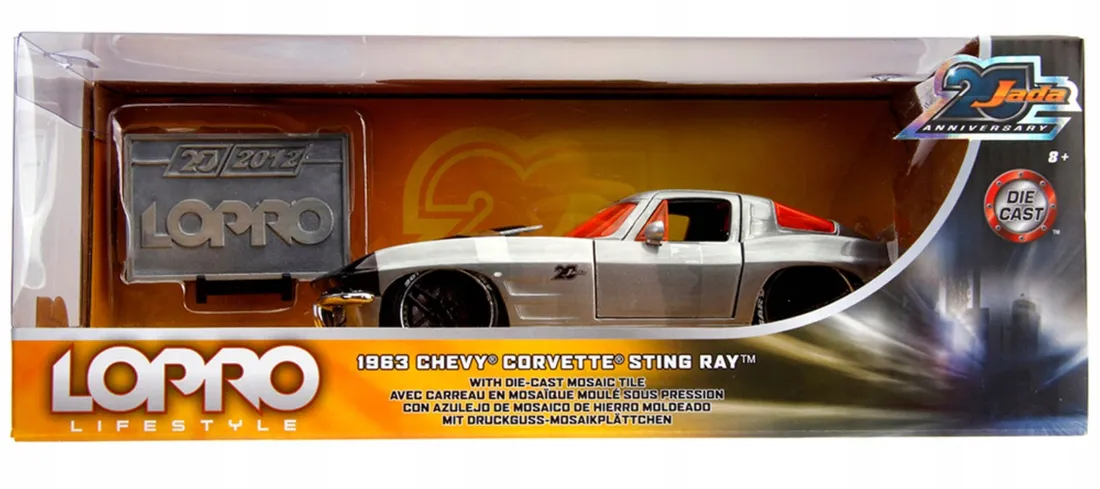 corvette-chevy-1963-sting-ray-model-jada-1-24