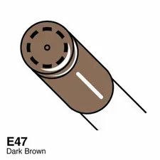 copic-ciao-marker-e47-dark-brown