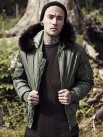 kurtka-zimowa-tb-1456-basic-bomber-olive