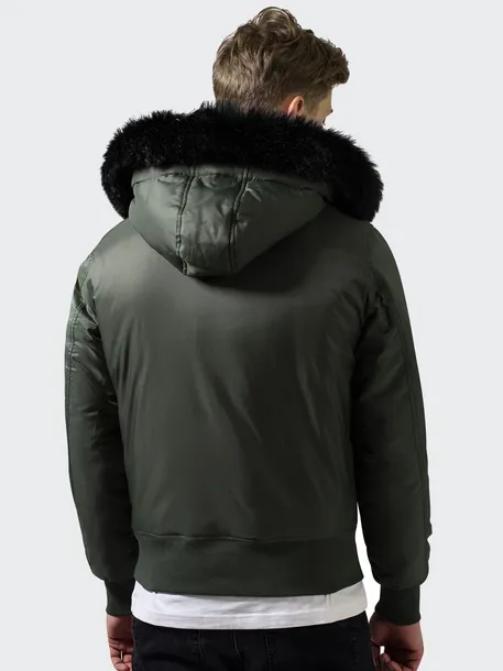 kurtka-zimowa-tb-1456-basic-bomber-olive-marka-inna