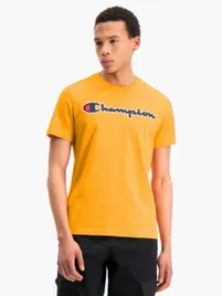 t-shirt-satin-logo-script-yellow