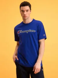 t-shirt-satin-logo-script-blue