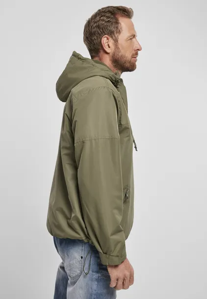 fleece-pull-over-windbreaker-olive-rozmiar-3xl