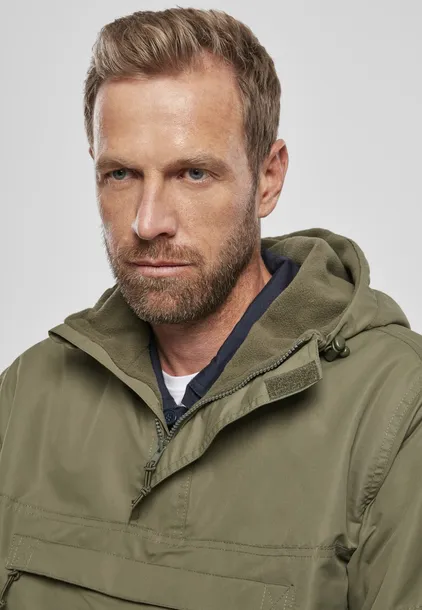 fleece-pull-over-windbreaker-olive-material-dominujacy-poliester