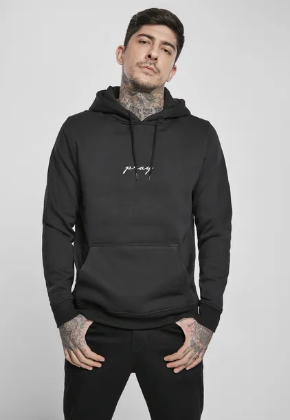 pray-emb-hoody-black