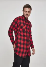 side-zip-long-checked-flanell-black-red