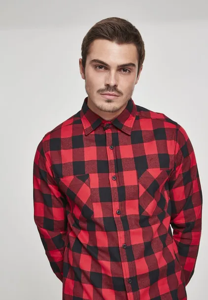 side-zip-long-checked-flanell-black-red-marka-inna