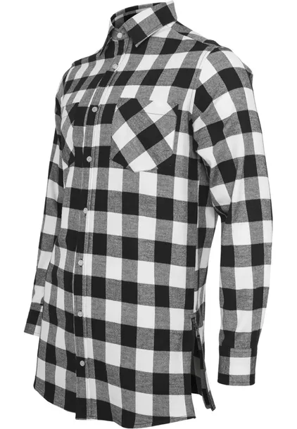 side-zip-long-checked-flanell-black-white-material-dominujacy-bawelna