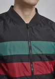 striped-nylon-black-red-green-material-dominujacy-poliester