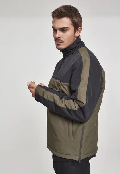 2-tone-padded-pull-over-darkolive-black-marka-inna