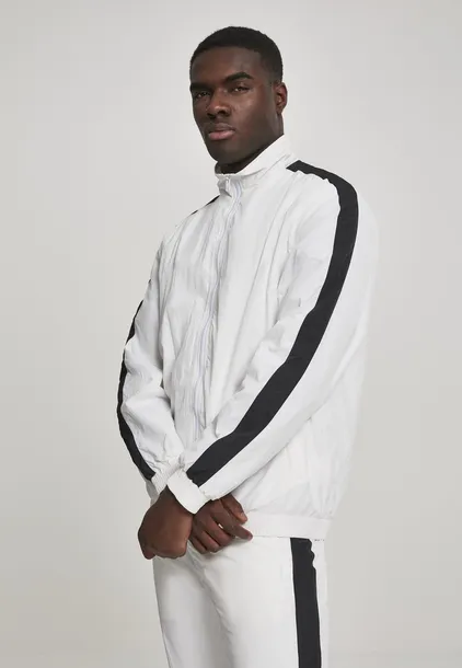striped-sleeve-crinkle-white-black