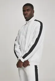 striped-sleeve-crinkle-white-black