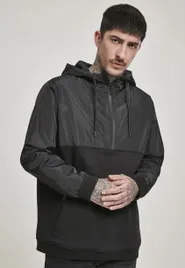 military-half-zip-black