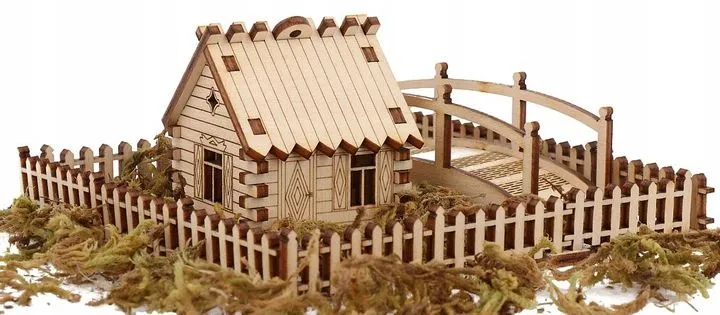 plot-plotek-zagroda-drewniana-decoupage-scrapki-stan-nowy