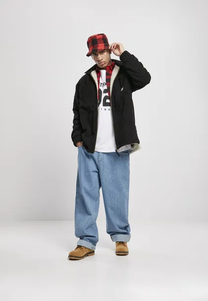 corduroy-sherpa-jacket-black-kolor-inny-kolor