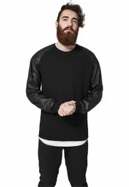 raglan-leather-imitation-black