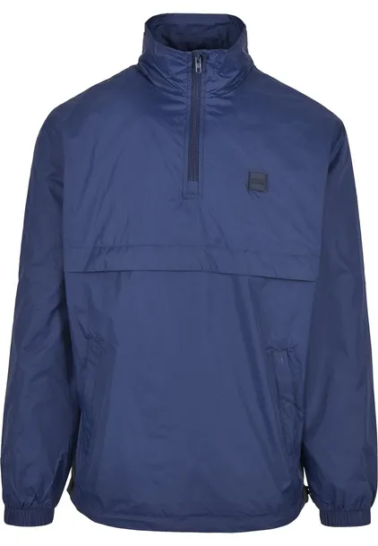 stand-up-collar-pull-over-jacket-darkblue-l-kolor-inny-kolor