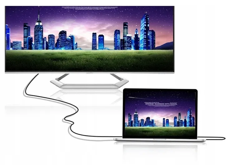 kabel-adapter-przejsciowka-usb-c-hdmi-4k-2-metry-stan-nowy-waga-z-opakowaniem-0-055-kg