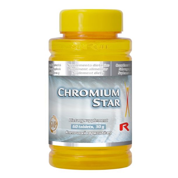 Zdjęcia - Witaminy i składniki mineralne Star Chromium  - Starlife - chrom 
