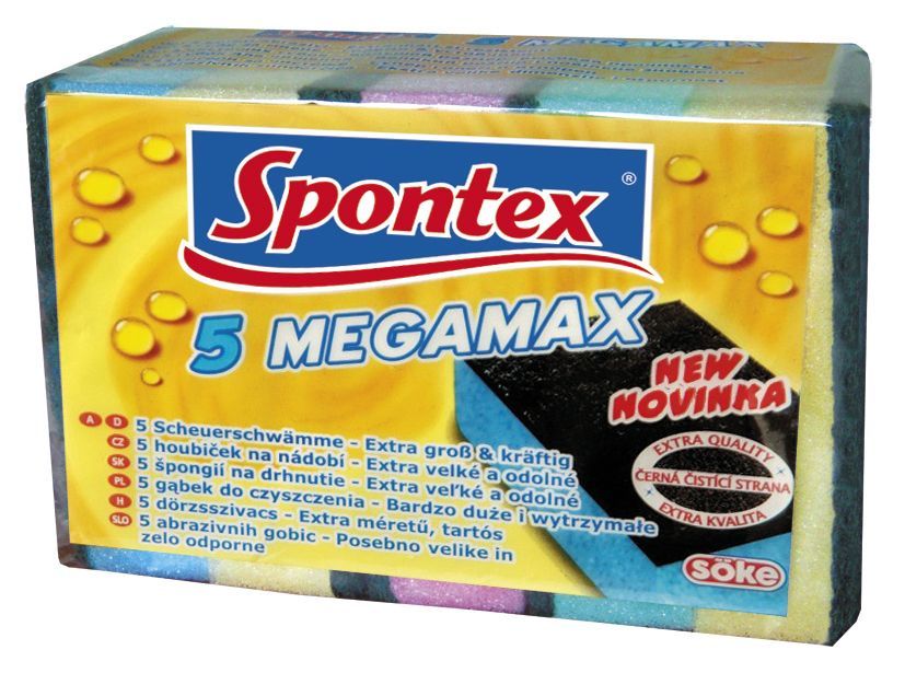 Spontex Zmywak Megamax 5szt 97070294..
