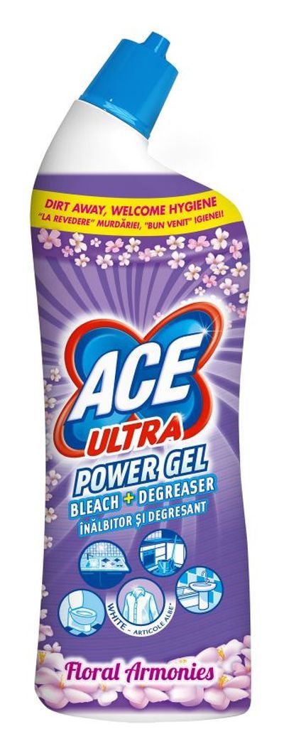 Ace Ultra Żel Do Wc 750ml Flowers Fioletowy Procter Gamble..