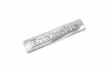 stalowy-emblemat-naklejka-exclusive