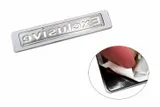stalowy-emblemat-naklejka-exclusive-stan-nowy