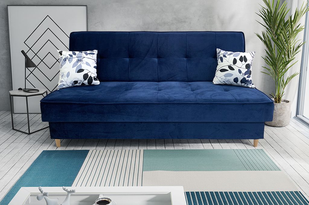 Promocja ﻿Wersalka kanapa sofa rozkładana JOY + poduszki / kolory wyprzedaż przecena