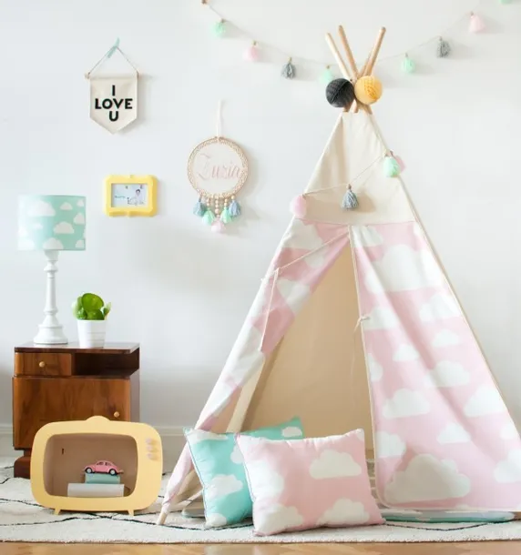 namiot-tipi-chmurki-pink-plec-brak-informacji