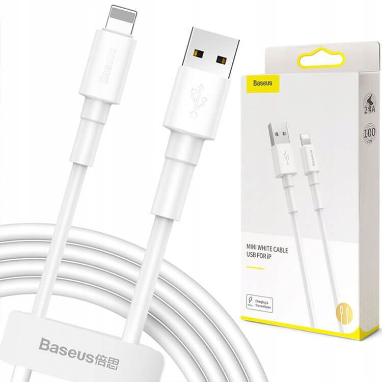 Kabel USB- Lightning 1M do iPhone 7 8 Xs 11 Baseus