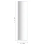 lustro-biale-120x30-cm-stan-nowy-wykonanie-gotowe
